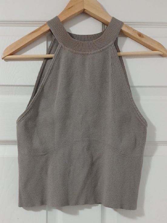 Dynamite Tops - Dynamite Sleeveless Crop Top